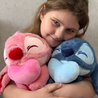Игрушка мягкая Stitch син с сердц BZ-057: отзыв пользователя Детский Мир