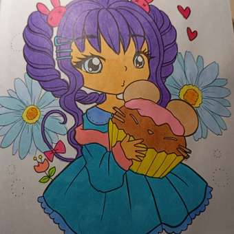 Книга Я раскрашиваю кавайных милашек Самые милые раскраски: отзыв пользователя Детский Мир