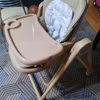 Стульчик для кормления JOVOLA OSCAR бежевый: отзыв пользователя Детский Мир