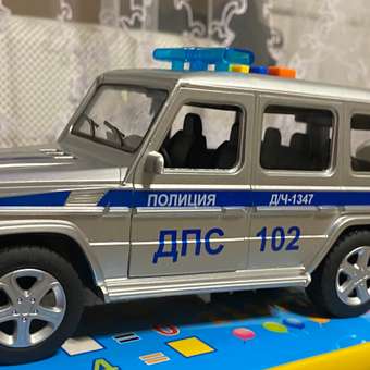 Полицейская машина Технопарк Mercedes Gclass: отзыв пользователя ДетМир