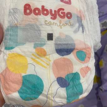 Трусики BabyGo Comfort M (6-11 кг) 58 шт.: отзыв пользователя ДетМир