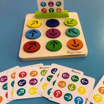 Настольная игра Alatoys Детский деревянный развивающий в ассортименте: отзыв пользователя Детский Мир