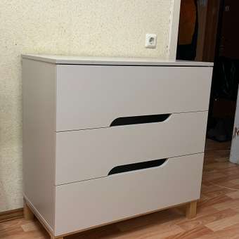 Комод пеленальный MOWbaby Lilla (бежевый): отзыв пользователя Детский Мир