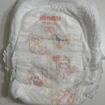 Трусики MANU Premium XL (12-17 кг) 48 шт.: отзыв пользователя Детский Мир