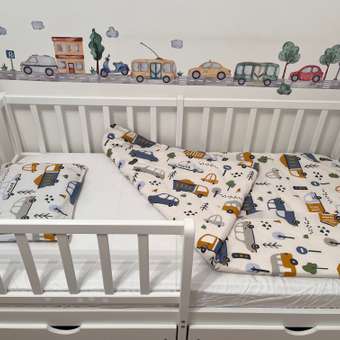 Комплект постельного белья FUTURINO Home Город 2 предмета: отзыв пользователя Детский Мир