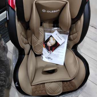 Автокресло Olsson Voyage Brown 1/2/3 (9-36 кг) коричневый: отзыв пользователя ДетМир