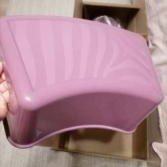 Подставка для ног Amarobaby First stage фиолетовый: отзыв пользователя Детский Мир