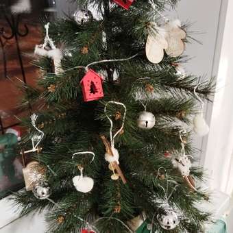 Новогодняя гирлянда FUTURINO Home Домики 250 см: отзыв пользователя Детский Мир