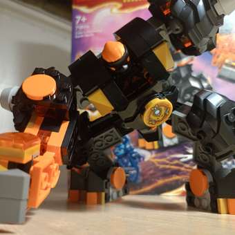 Конструктор LEGO NINJAGO Coles Elemental Earth Mech 235 дет.: отзыв пользователя ДетМир