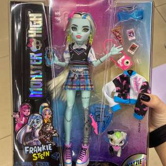 Кукла модельная Monster High Frankie: отзыв пользователя ДетМир
