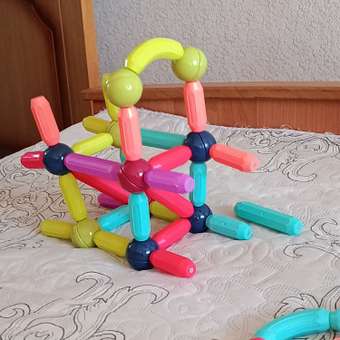 Конструктор SAYFUN toys магнитный 100 дет.: отзыв пользователя Детский Мир