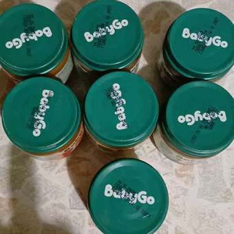 Пюре BabyGo Кабачок с 4 мес 80 г: отзыв пользователя Детский Мир