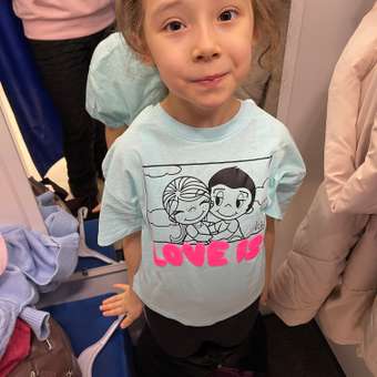 Футболка Love is..: отзыв пользователя Детский Мир