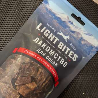 Лакомство для собак LIGHT BITES Баранье легкое 40г LB0002: отзыв пользователя. Зоомагазин Зоозавр