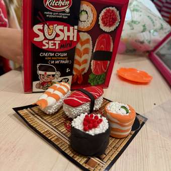 Масса для лепки Funny Kitchen Sushi set: отзыв пользователя Детский Мир