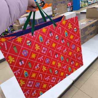 Пакет подарочный Арт Дизайн М стандарт++ НГ ААА: отзыв пользователя Детский Мир