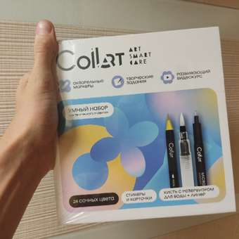 Скетчмаркер CoLLart 24 цв.: отзыв пользователя Детский Мир