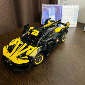 Конструктор LEGO Technic Бугатти Болид 905 дет.: отзыв пользователя ДетМир