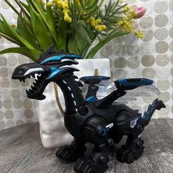 Дракон - робот со звуковыми эффектами и паром: отзыв пользователя Детский Мир