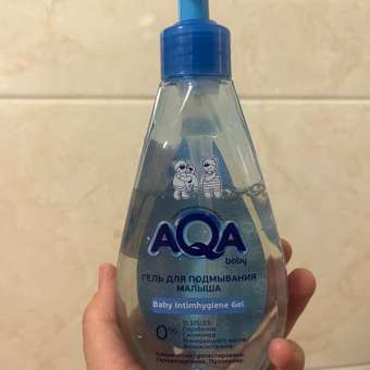 Гель для подмывания AQA baby для малыша 250мл с 0месяцев: отзыв пользователя ДетМир