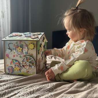 Игрушка MyKiddyQuest бизиборд Лесные Друзья: отзыв пользователя Детский Мир