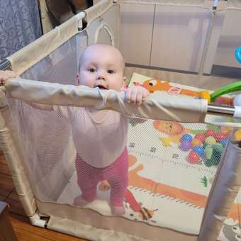 Манеж ширма Solmax: отзыв пользователя Детский Мир