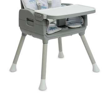 Стульчик для кормления Babyton Travel Set бустер серый: отзыв пользователя ДетМир