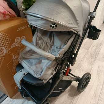 Коляска прогулочная Ining baby K364 Loli grey серый: отзыв пользователя Детский Мир