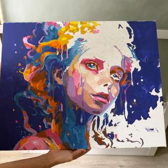 Картина по номерам Hobby Paint Цветная девушка в ассортименте: отзыв пользователя Детский Мир