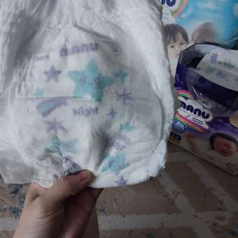 Трусики MANU ночные M (6-11 кг) 23 шт.: отзыв пользователя Детский Мир