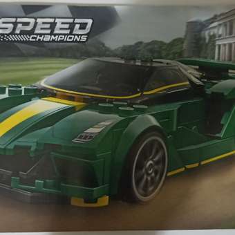 Конструктор LEGO Speed Champions Lotus Evija: отзыв пользователя Детский Мир
