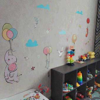 Наклейка интерьерная Woozzee Путешествующие зверята: отзыв пользователя Детский Мир