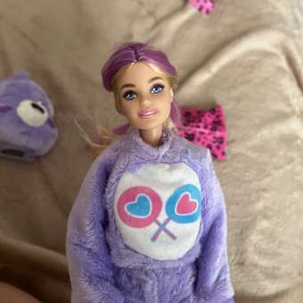 Кукла модельная Barbie Cutie Reveal Care Bears Share Bear: отзыв пользователя Детский Мир