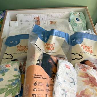 Подгузники Nino Nana M (6-10 кг) 44 шт.: отзыв пользователя Детский Мир