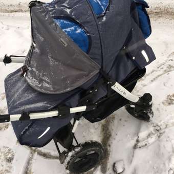 Коляска трансформер Babyton Pillo OX Denim-Blue: отзыв пользователя ДетМир