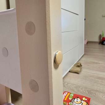 Кровать подростковая Moms charm Бортики (белый, бежевый): отзыв пользователя Детский Мир