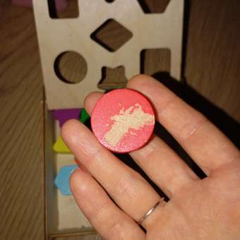 Игрушка Alatoys сортер РАДУГА 7деталей в ассортименте: отзыв пользователя Детский Мир