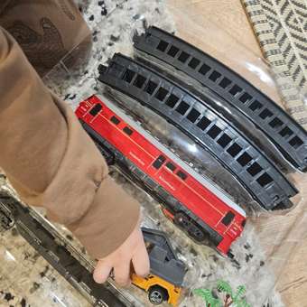 Развивающая железная дорога TrendToys 106 см: отзыв пользователя Детский Мир