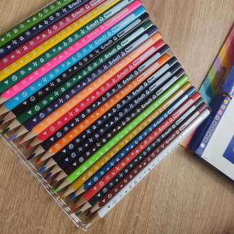 Карандаши цветные Erhaft 24 шт.: отзыв пользователя ДетМир