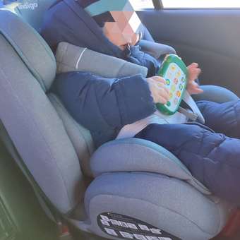 Автокресло Indigo Tourneo Isofix 0+/1/2/3 (0-36 кг) серый: отзыв пользователя Детский Мир