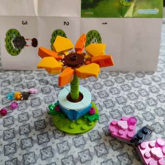 Конструктор LEGO Friends Цветок 57 дет.: отзыв пользователя ДетМир