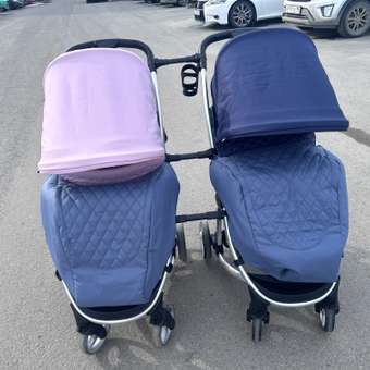 Коляска прогулочная Babyton Cosmo Navy Blue синий: отзыв пользователя Детский Мир