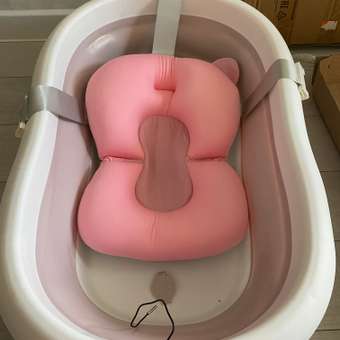 Ванночка Babyton Pink с матрасиком, складная розовый: отзыв пользователя ДетМир