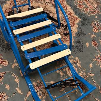 Санки NiKA kids складные с выдвижными колесами: отзыв пользователя Детский Мир