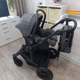 Коляска 3в1 JOVOLA Swift темно-серый: отзыв пользователя Детский Мир