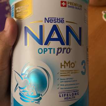 Смесь NAN 3 400г с 12месяцев: отзыв пользователя Детский Мир