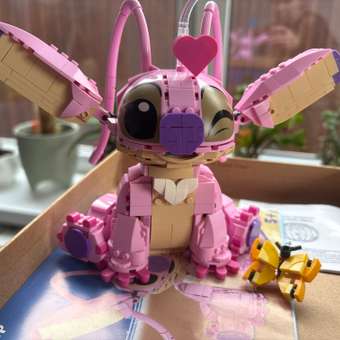 Конструктор Stitch Стич розовый 784 дет.: отзыв пользователя Детский Мир
