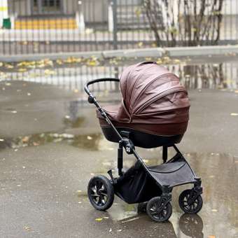 Коляска 3в1 Farfello Molly Trio коричневый: отзыв пользователя Детский Мир