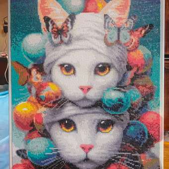 Алмазная мозаика Art on Canvas Белые кошечки в ассортименте: отзыв пользователя Детский Мир