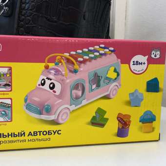 Игрушка SHARKTOYS сортер Автобус Ксилофон: отзыв пользователя Детский Мир